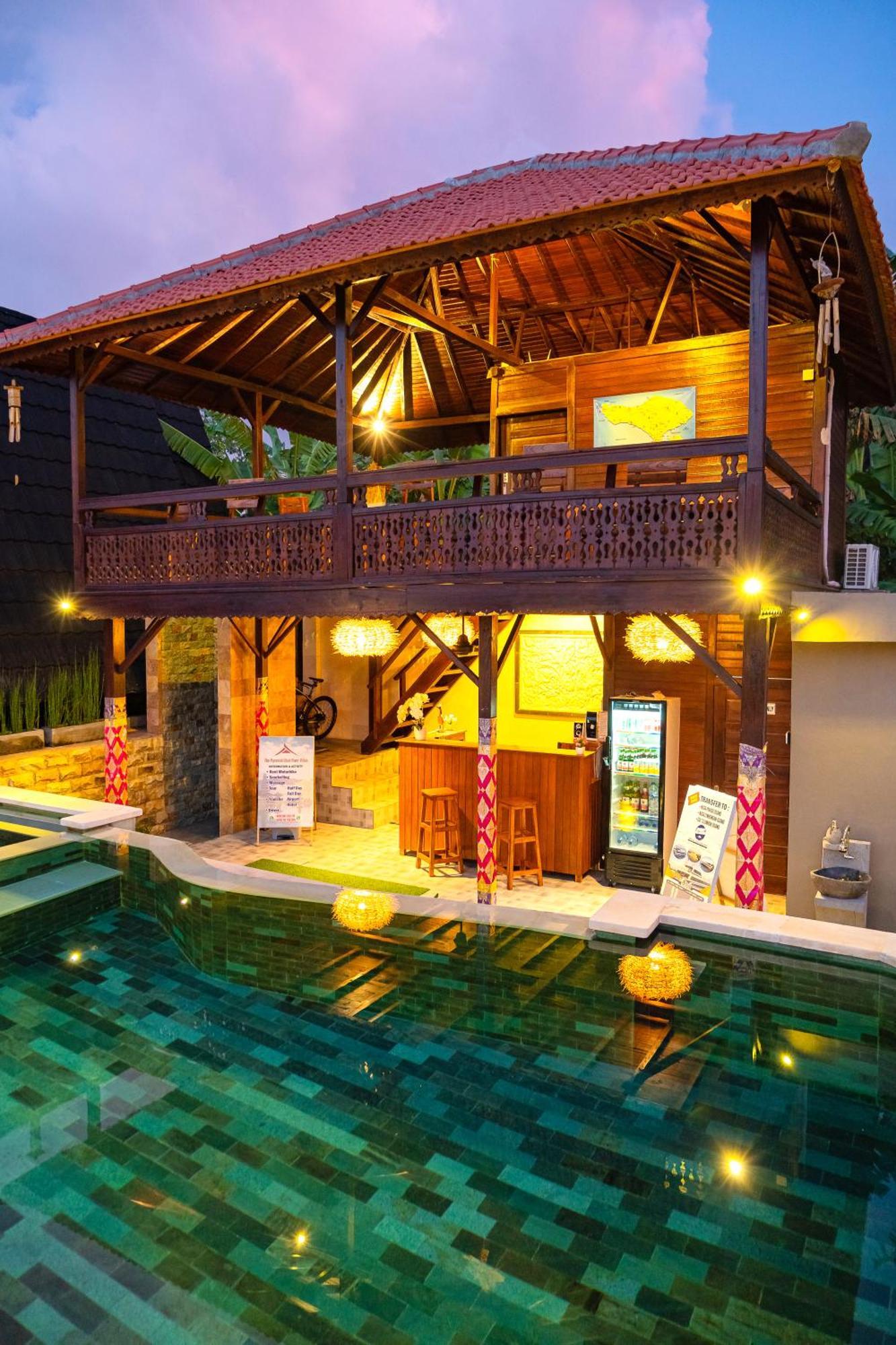 Villa The Pyramid Ubud River Payangan